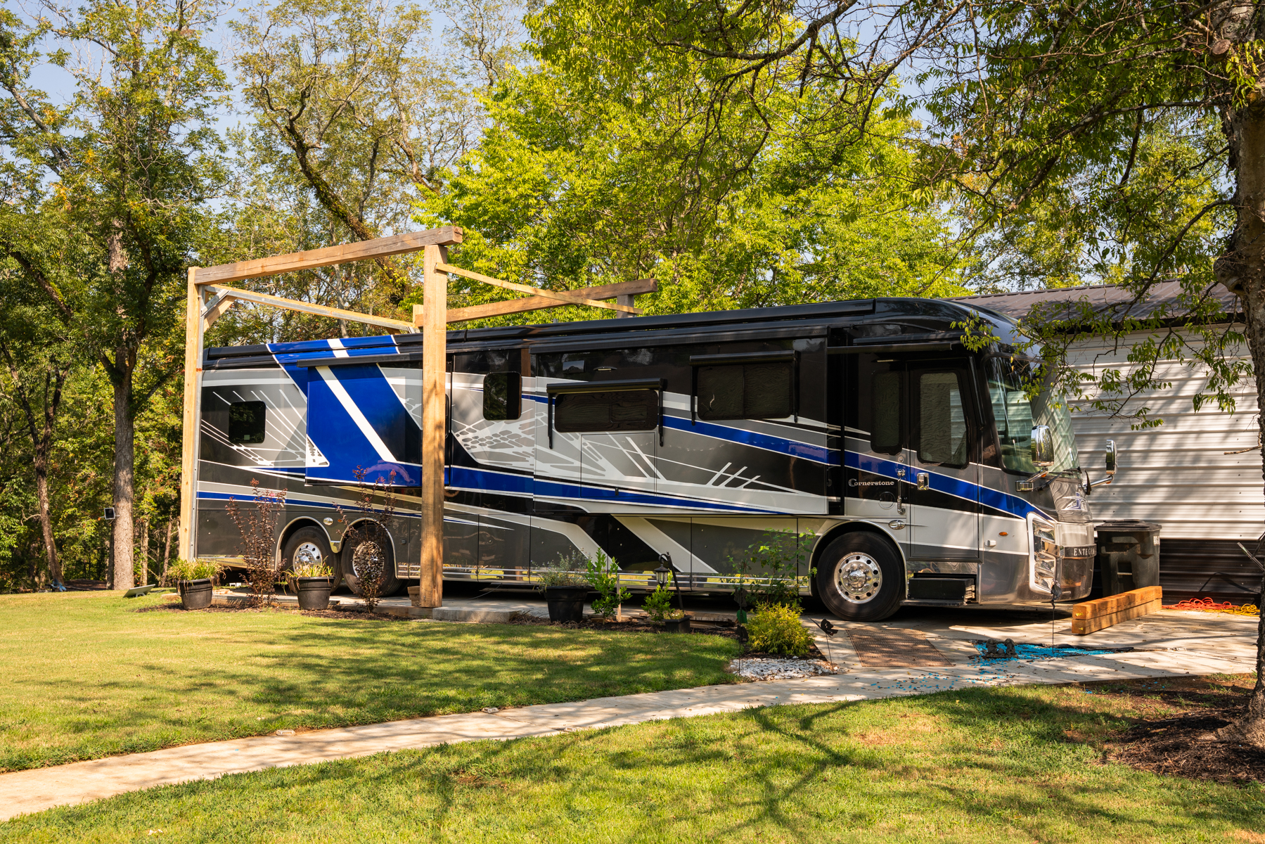 RV Rental Site with hookups