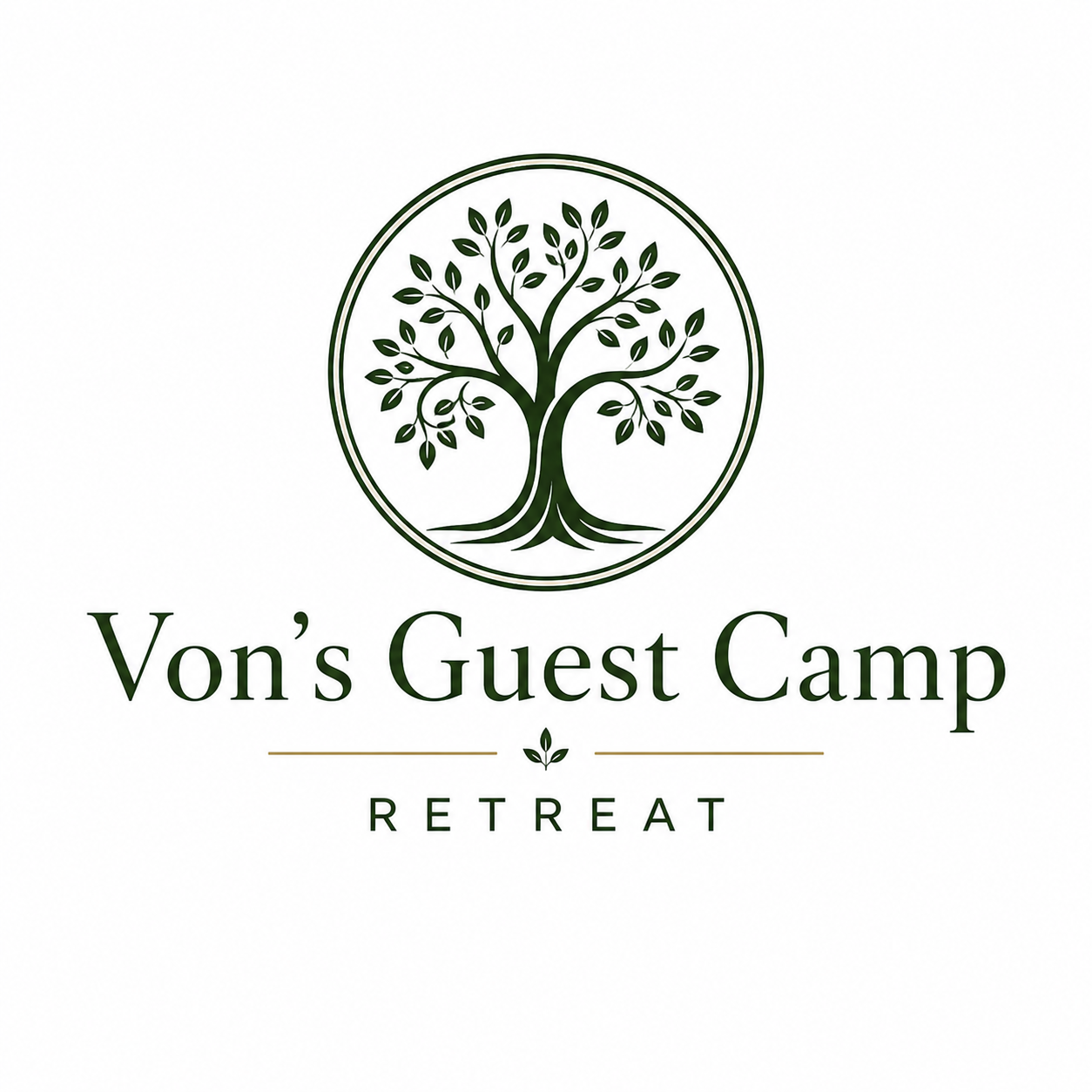 Von's Guest Camp Retreat logo